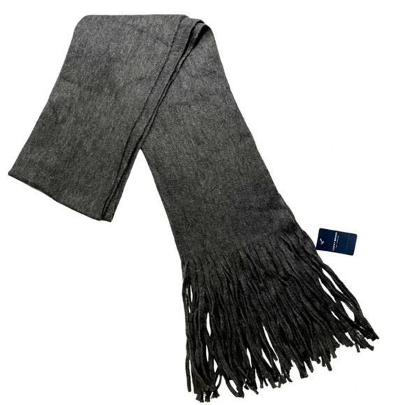 NWT Lucky Brand Solid Gray Brushed Scarf - Picture 2 of 5